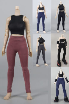1/12 Scale Yoga Pants / Leggings / Stretch Pants