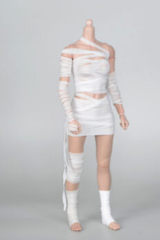 1/6 Scale Bandage Bandeau Top, Gloves, Joint-Cover Sleeves & Leg Covers