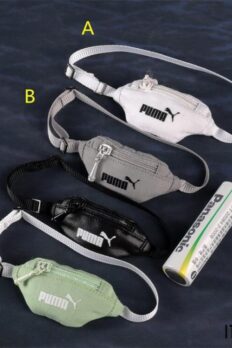 1/6 Scale Waist Bag / Chest Bag / Crossbody Shoulder Bag – Casual Sports Bag