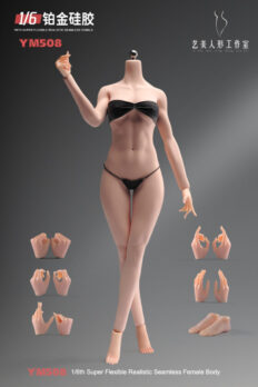 1/6 Scale Yimei Studio YM508 Articulated Female Figure Body with Platinum Silicone