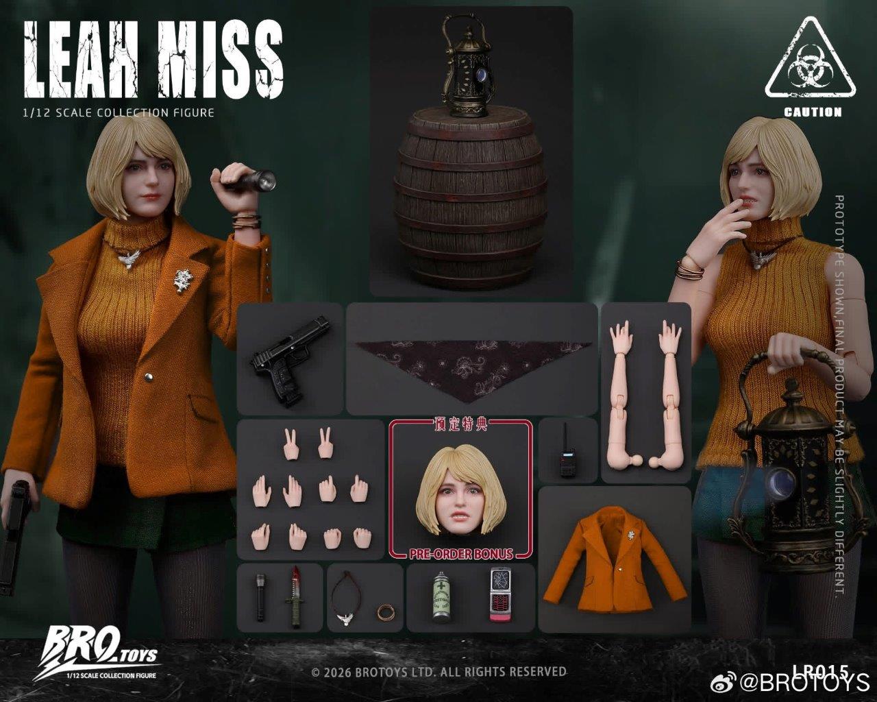 1/12 Scale BroToys LR015 Leah Miss Female Action Figure - Image 12