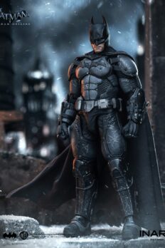 1/12 Scale INART MAG-G0007 Batman: Arkham Origins - Batman Figure (Battle Damaged Version)