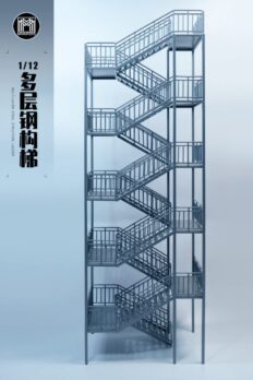 1/12 Scale MMM Toys Multi-layer Emergency Stairs