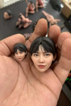 1/6 & 1/12 Yua Mikami Female Figure Custom Head Sculpt