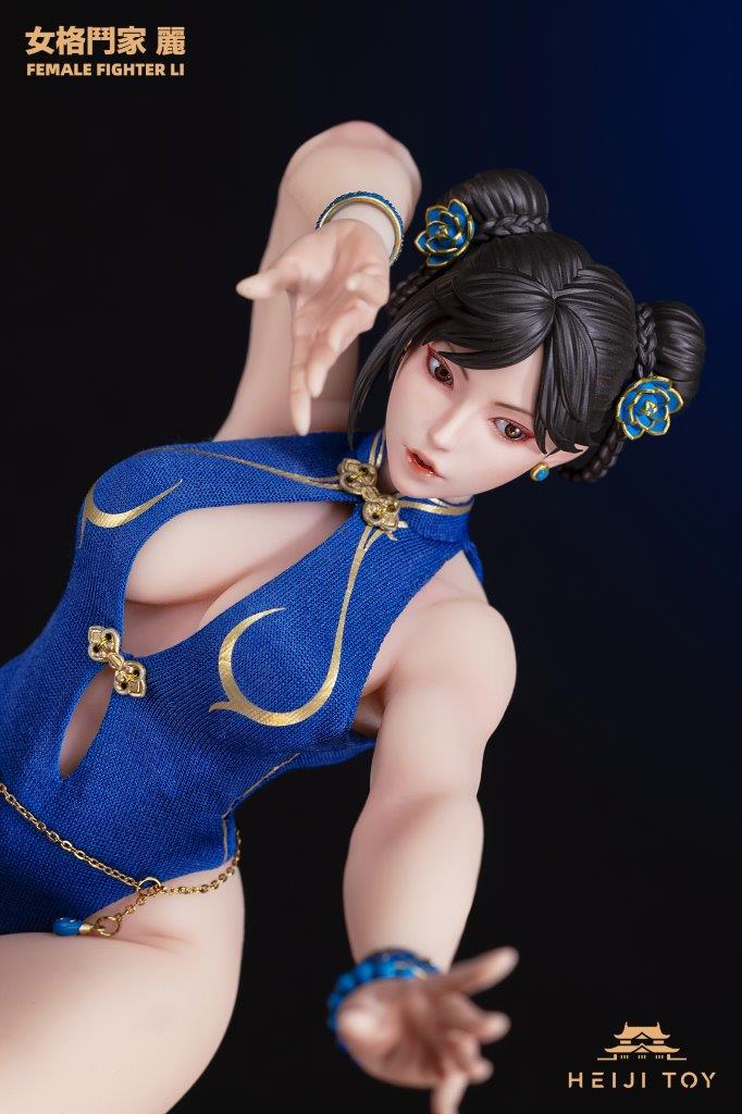 1/6 Scale HeiJi Toys HJ001 Female Fighter Li Action Figure - Image 4