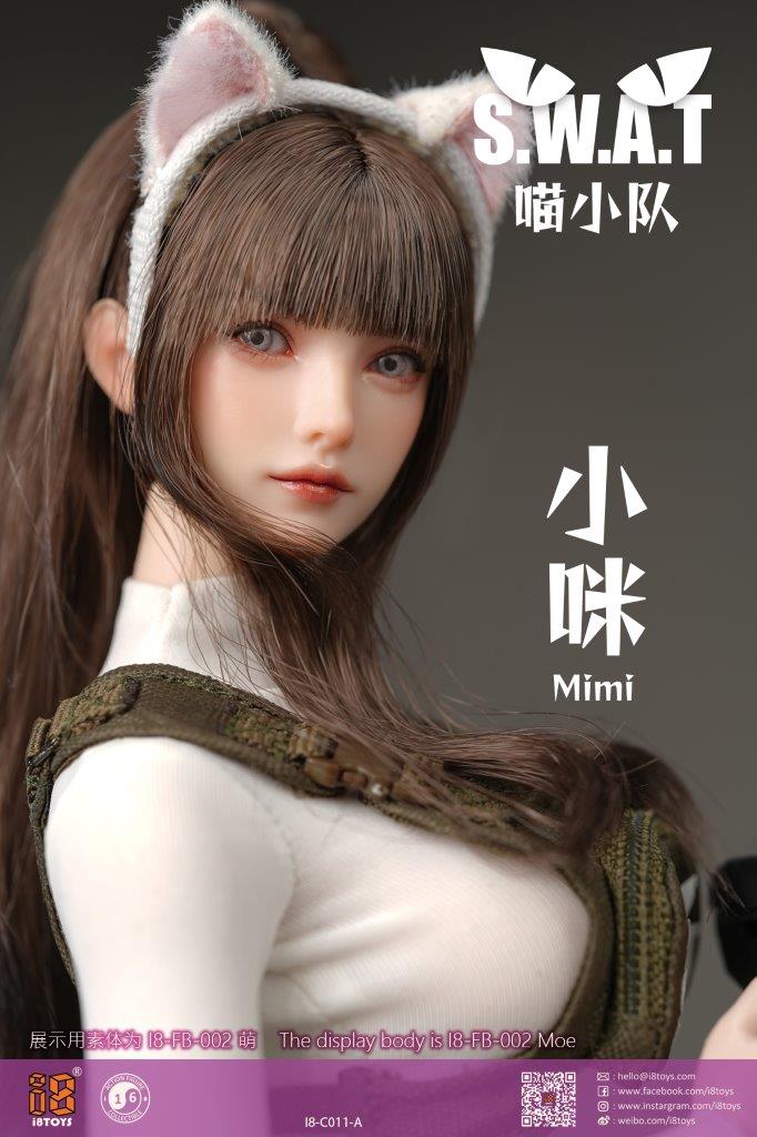 1/6 Scale i8TOYS i8-C011A Meow SWAT Mimi Clothing Set A - Image 8