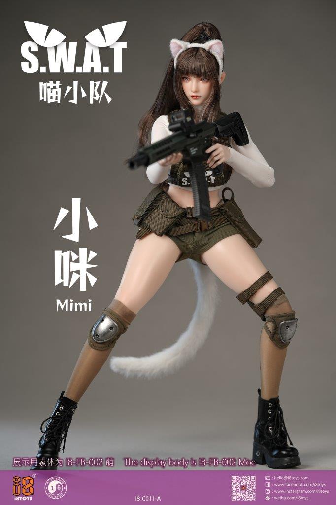 1/6 Scale i8TOYS i8-C011A Meow SWAT Mimi Clothing Set A - Image 3