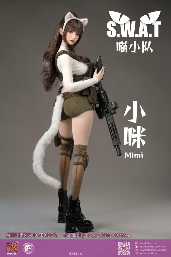 1/6 Scale i8TOYS i8-C011A Meow SWAT Mimi Clothing Set A - Image 5