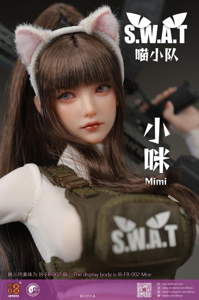 1/6 Scale i8TOYS i8-C011A Meow SWAT Mimi Clothing Set A - Image 7