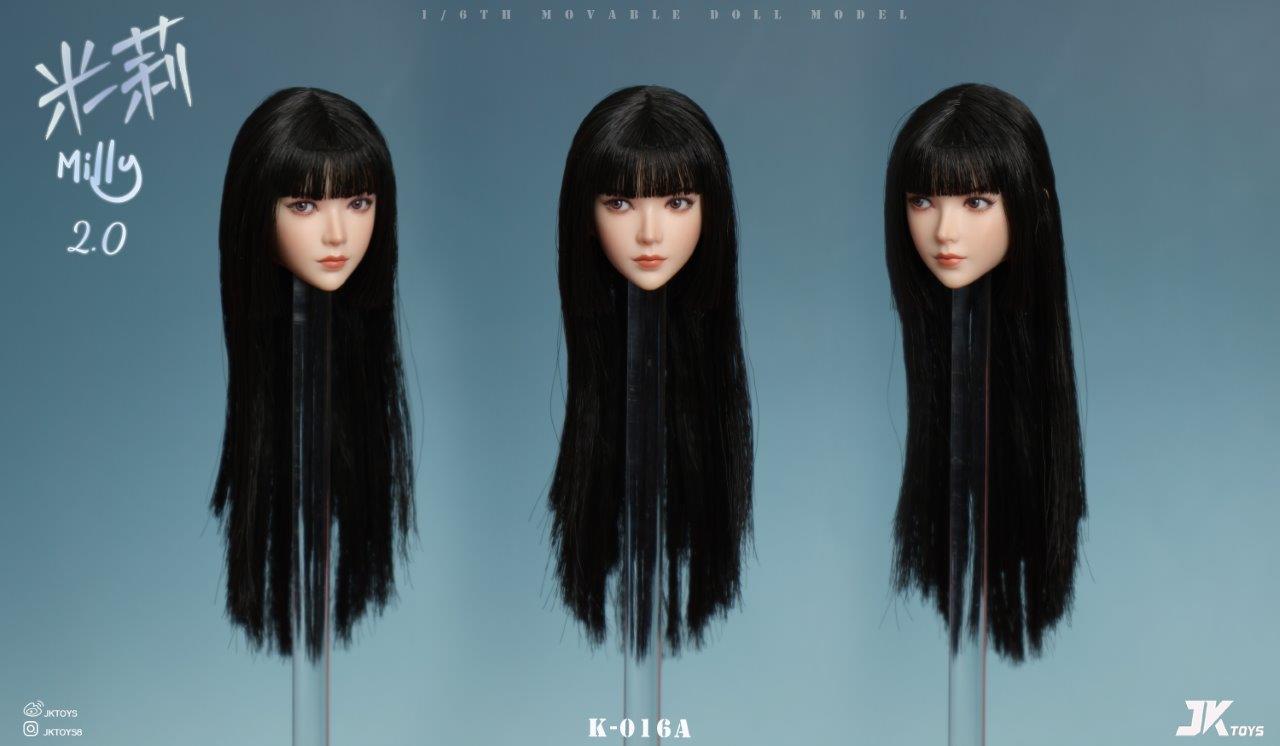 1/6 Scale JK Toys K016 Milly 2.0 with Moveable Eyes - Image 5