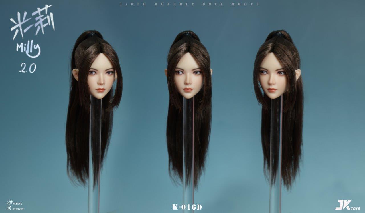 1/6 Scale JK Toys K016 Milly 2.0 with Moveable Eyes - Image 16