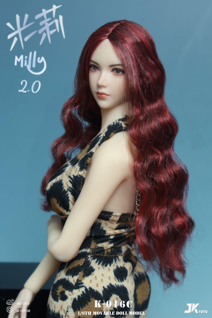 1/6 Scale JK Toys K016 Milly 2.0 with Moveable Eyes - Image 9