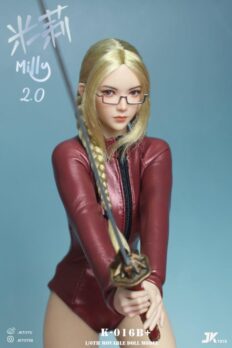 1/6 Scale JK Toys K016 Milly 2.0 with Moveable Eyes with Glasses