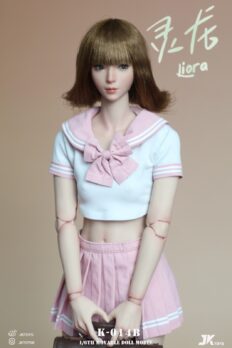 1/6 Scale JKTOYS K-014B Asian Beauty Headsculpt - Liora the Dragon (Articulated Eyes)