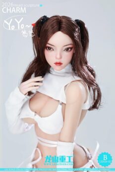 1/6 Scale Long Shan Jin Shu LSZG2026-02B YOYO Charm Female Head