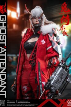 1/6 Scale POP Toys GS-002 Ghost Attendant Red Remains Collectibles Figure