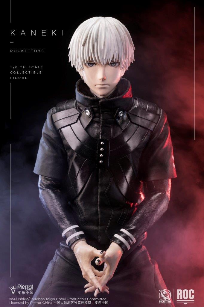 1/6 Scale Rocket Toys ROC-025 Ken Kaneki Combat Suit Version Figure - Image 14
