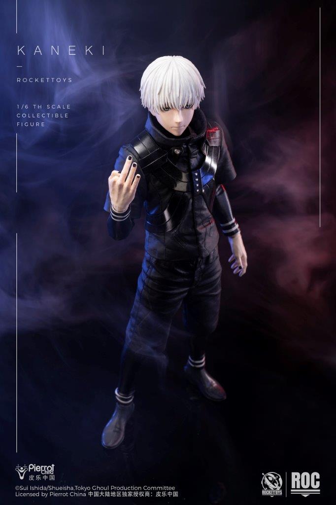 1/6 Scale Rocket Toys ROC-025 Ken Kaneki Combat Suit Version Figure - Image 8