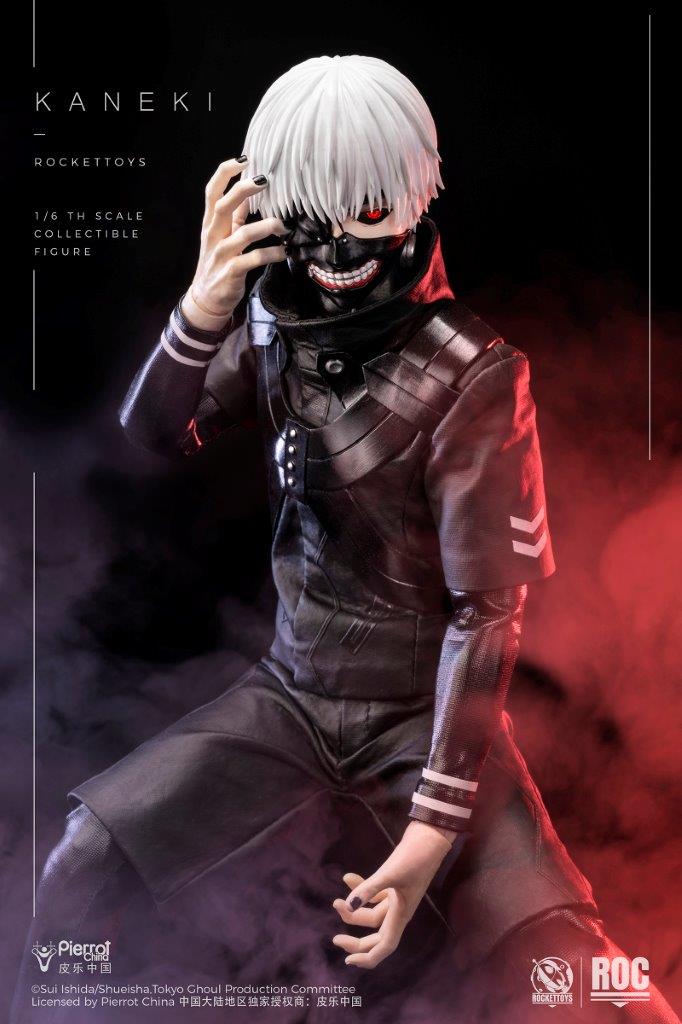 1/6 Scale Rocket Toys ROC-025 Ken Kaneki Combat Suit Version Figure