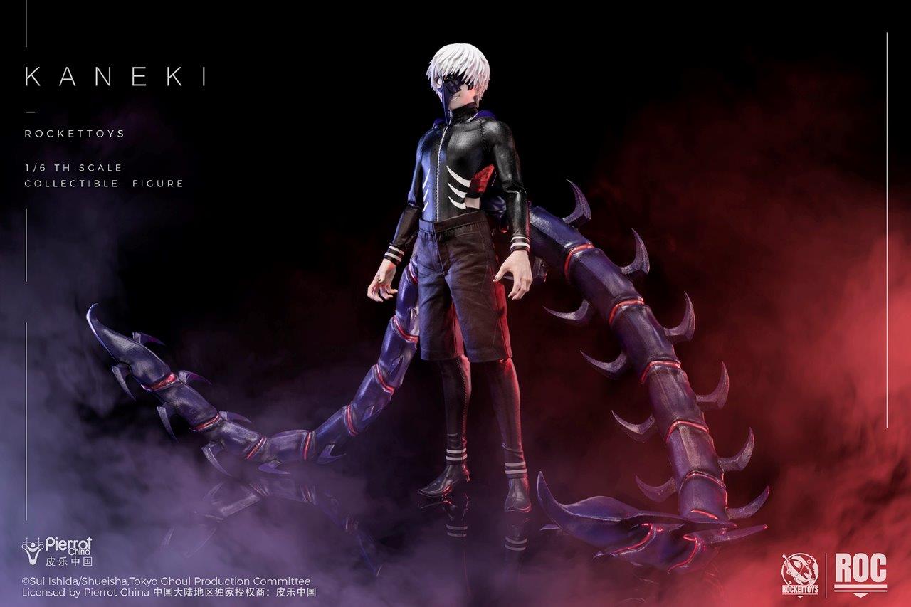 1/6 Scale Rocket Toys ROC-025 Ken Kaneki Combat Suit Version Figure - Image 21