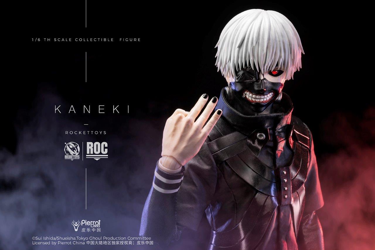 1/6 Scale Rocket Toys ROC-025 Ken Kaneki Combat Suit Version Figure - Image 22