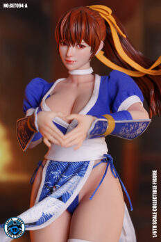 1/6 Scale Super Duck SET094A Sexy Female Ninja Figure (Blue Outfit Version)