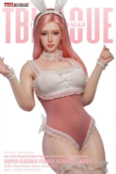 1/6 Scale TBLeague AD02H Platinum Silicone Collector’s Edition Bunny Girl Body, Pale Skin with Head Sculpt