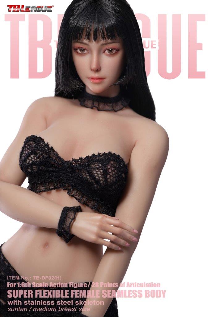 1/6 Scale TBLeague TB-DF02H Super-Flexible Seamless Slender Waist and Full Hips Bodies - Image 9