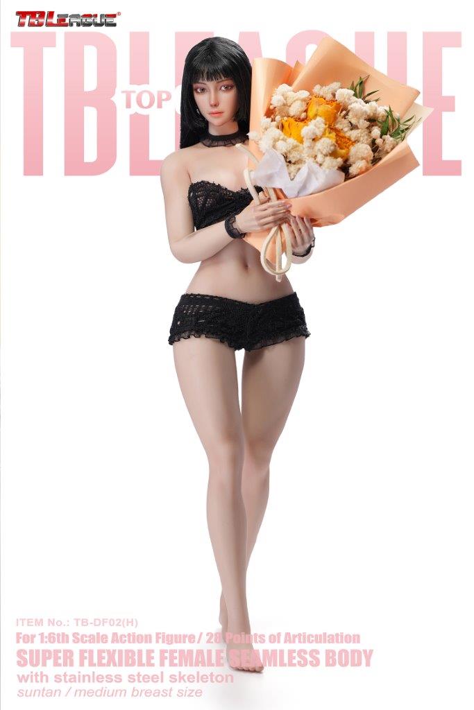 1/6 Scale TBLeague TB-DF02H Super-Flexible Seamless Slender Waist and Full Hips Bodies - Image 4