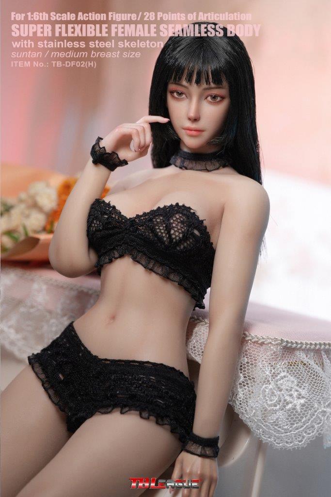 1/6 Scale TBLeague TB-DF02H Super-Flexible Seamless Slender Waist and Full Hips Bodies - Image 8