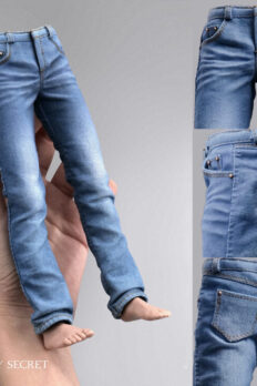 1/6 Scale VSTOYS Realistic Jeans – 24XG108 Male Version / 24XG109 Female Version