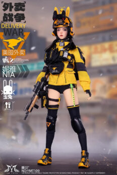 1/6 Scale YMTOYS YMT109 Delivery War - Delivery Rider Nia Action Figure