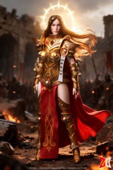 1/6 Scale Z-ONE STUDIO Z1-002 Alloy Imperial Empress - Standard-Bearer Isabella