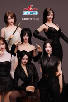 1/6 Scale Z6TOYS ZC019 Asian Female Head Sculpt with Movable Eyes “Xiao Qing”