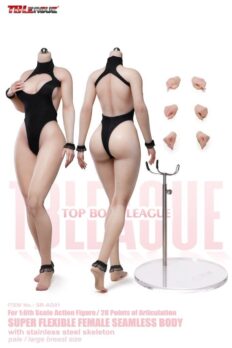 1/6 TBLeague SR-AD01H Platinum Silicone Collector’s Edition Bunny Girl Body, Pale Skin, Head Sculpt Not Included