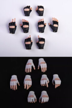 VSTOYS 1/6 PHICEN/TBLeague Figure Replacement Gloved Hands – Gun-Holding Hand Set