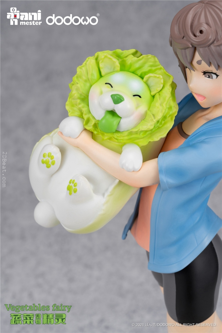 1/7 Scale ANIMESTER x DODOWO Vegetable Fairy Figure Sai-chan and Hakusaine