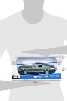 Diecast model Ford Mustang Shelby GT500 (1967), scale 1:18, Greenlight