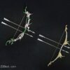 1/6 Scale Weapons Chinese Ancient Traditional Alloy Bow and Arrow