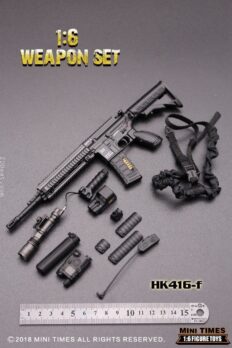 1/6 Scale MiniTimes HK416 PUBG Guns Model Toy 6 Styles